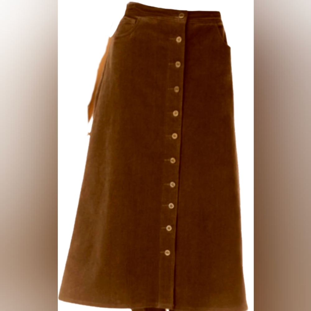 Woman Within- Corduroy skirt